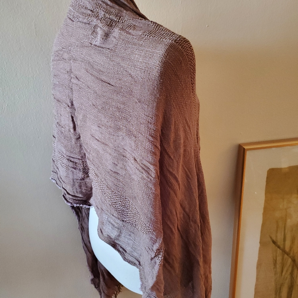 Purple Wrap Scarf